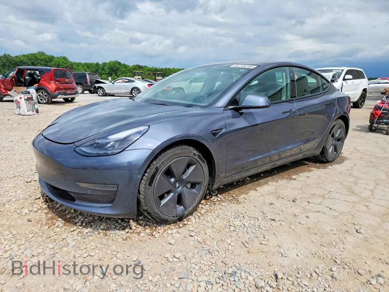 Фотография 5YJ3E1EA4NF332876 - TESLA MODEL 3 2022