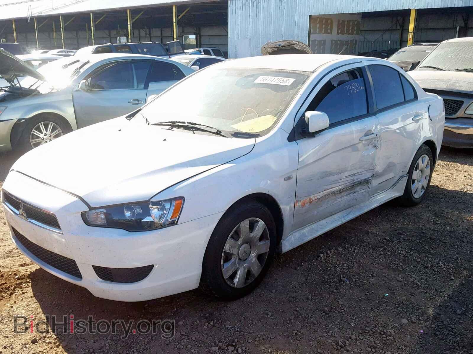 2011 MITSUBISHI LANCER - VIN: JA32U2FU2BU041341 - Фото 2