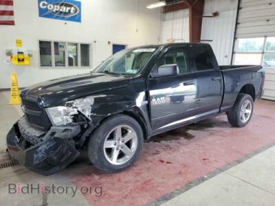 2018 RAM 1500 ST, черный — VIN 1C6RR7FT9JS208821, Copart