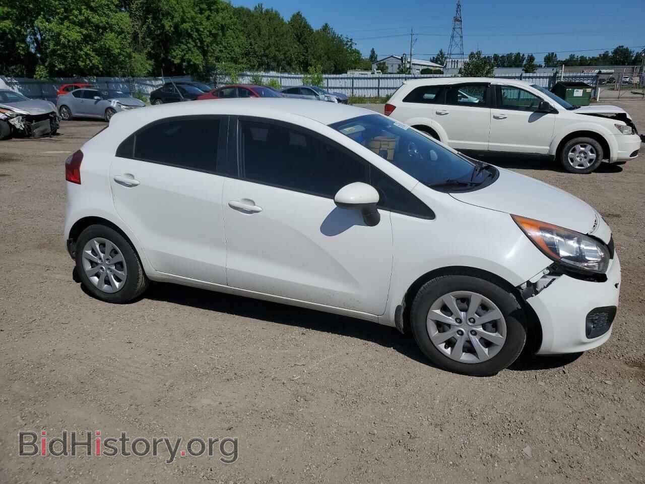 2012 KIA RIO - VIN: KNADM5A32C6712424 - Фото 4