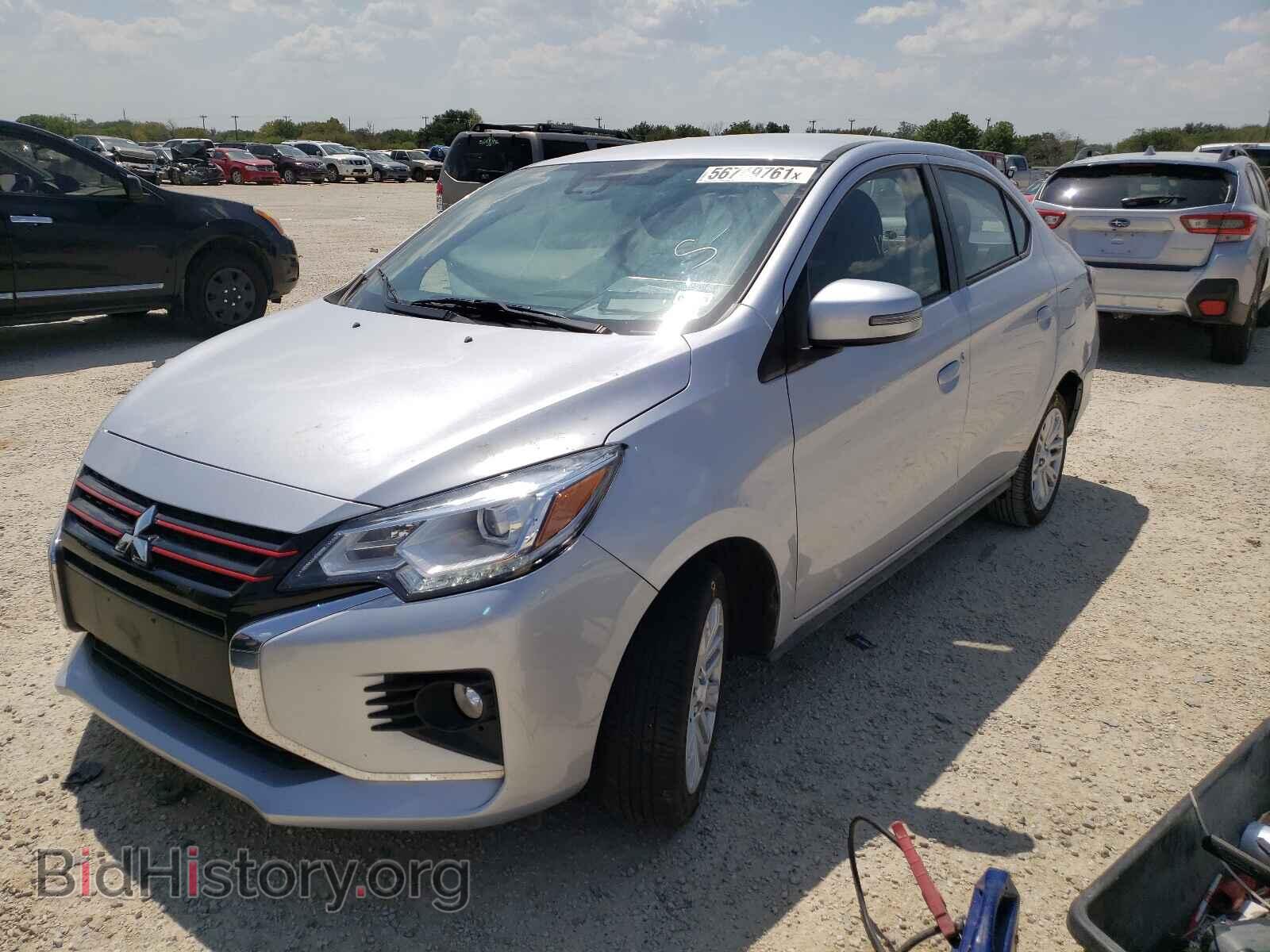 2021 MITSUBISHI MIRAGE - VIN: ML32FVFJ6MHF01122 - Фото 2