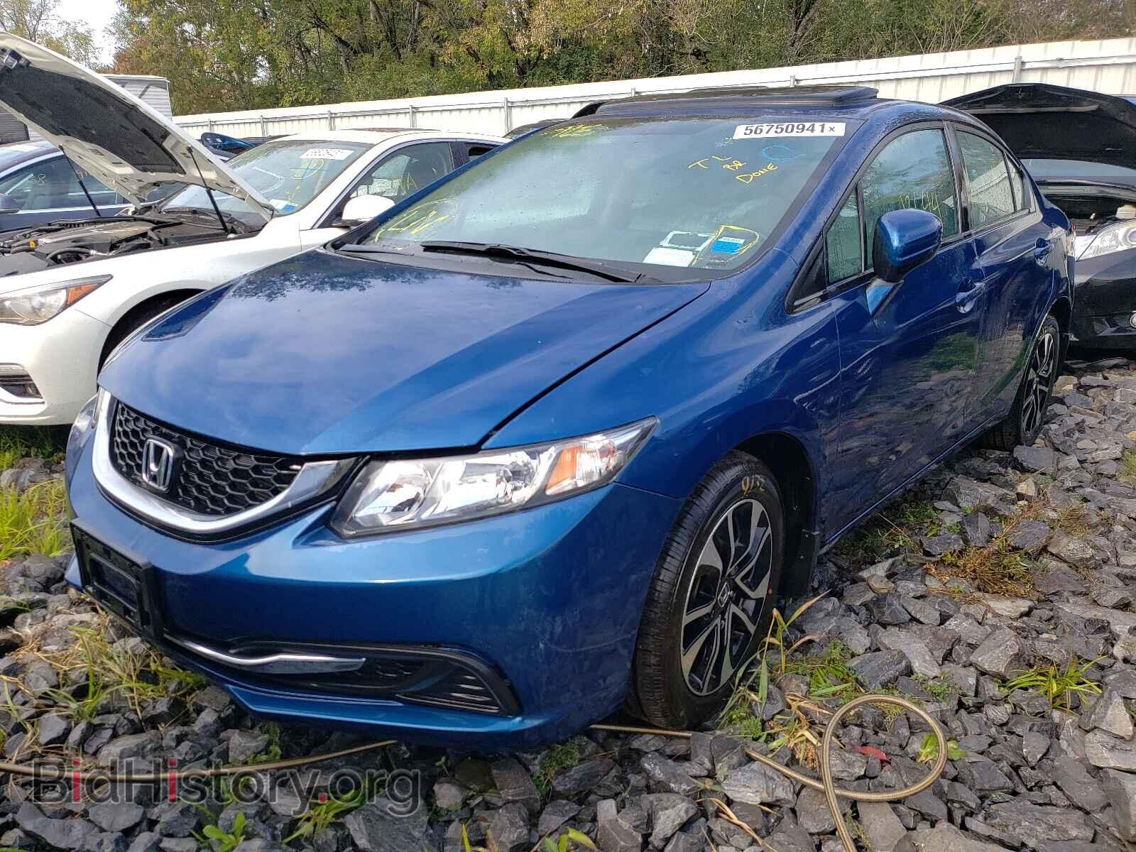 2015 HONDA CIVIC - VIN: 2HGFB2F88FH554003 - Фото 2