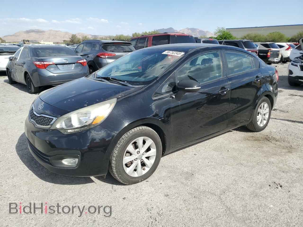 Фотография KNADN4A30D6104166 - KIA RIO 2013