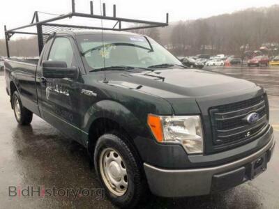 2013 Ford F150, black — VIN 1FTMF1CM5DKD85957, Copart
