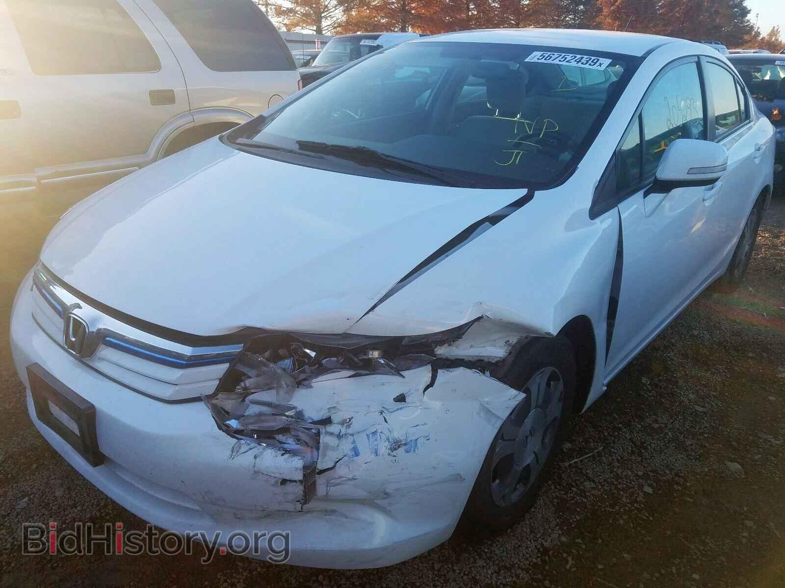2012 HONDA CIVIC - VIN: JHMFB4F22CS002974 - Фото 2