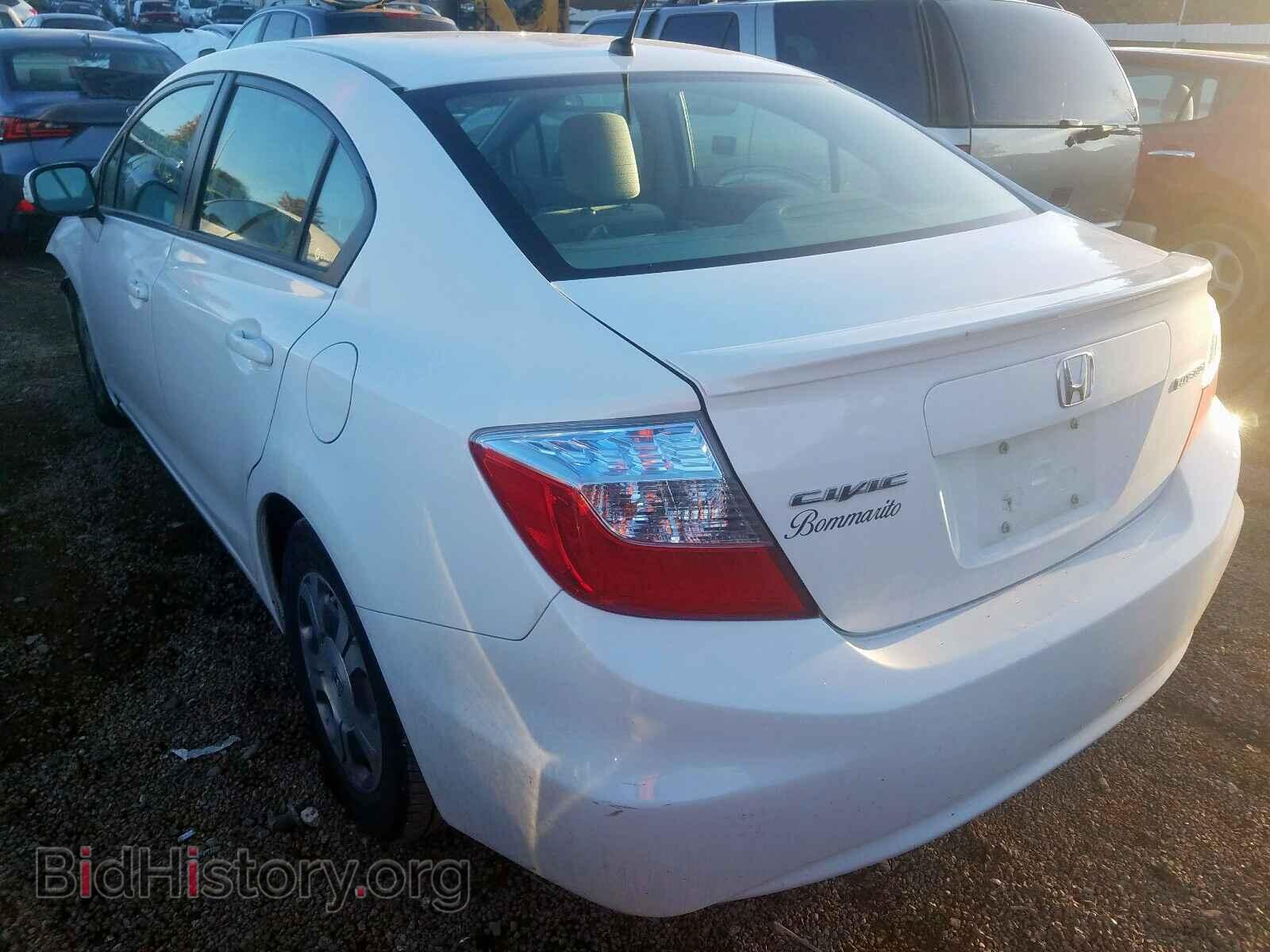 2012 HONDA CIVIC - VIN: JHMFB4F22CS002974 - Фото 3