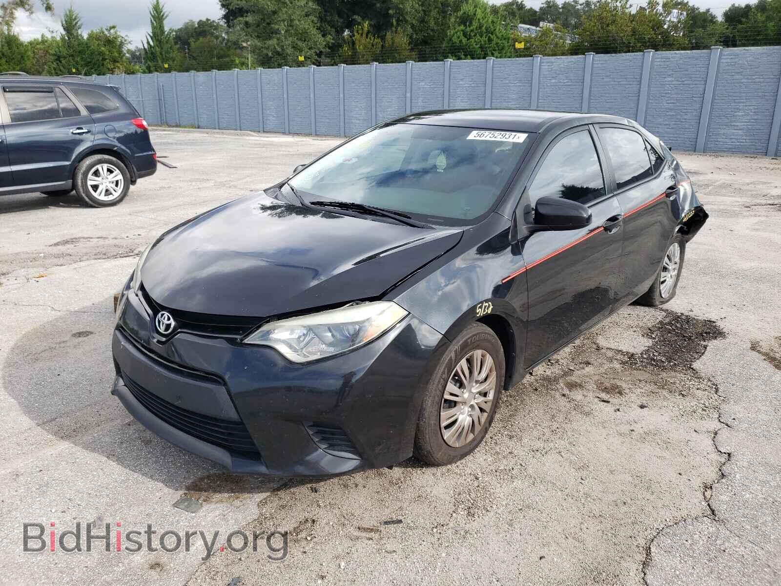 2016 TOYOTA COROLLA - VIN: 2T1BURHEXGC618928 - Фото 2