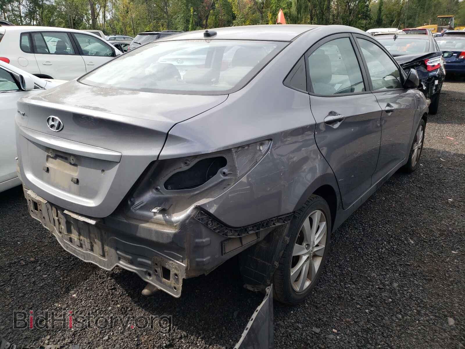 2014 HYUNDAI ACCENT - VIN: KMHCU4AE2EU740129 - Фото 4