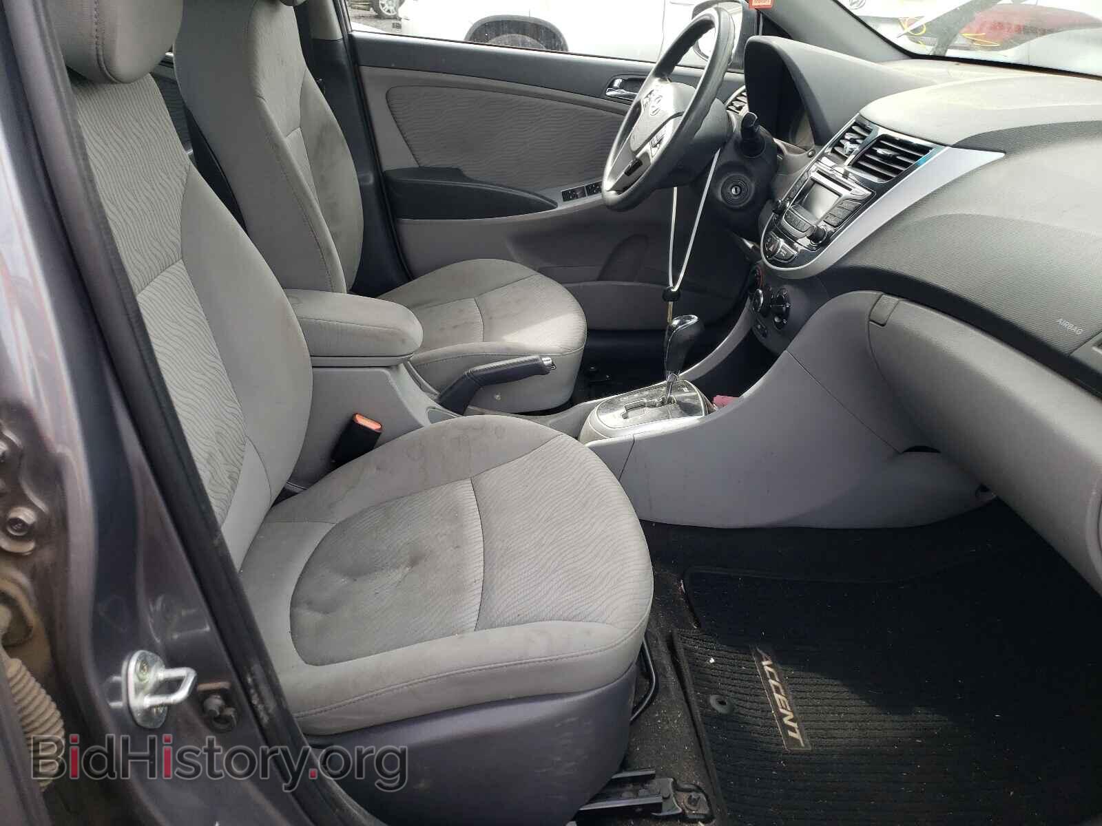 2014 HYUNDAI ACCENT - VIN: KMHCU4AE2EU740129 - Фото 5