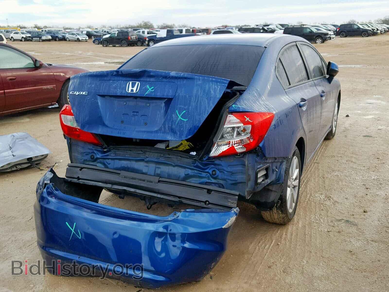2012 HONDA CIVIC - VIN: 19XFB2F81CE045425 - Фото 4