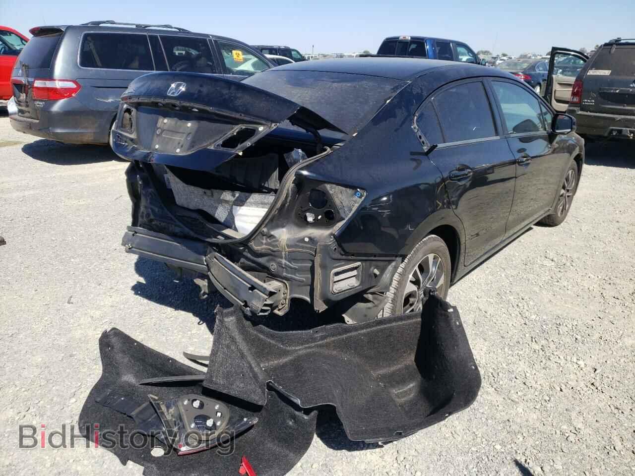 2013 HONDA CIVIC - VIN: 19XFB2F98DE204645 - Фото 4