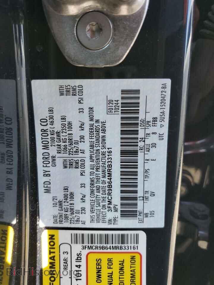 2021 FORD BRONCO - VIN: 3FMCR9B64MRB33161 - Фото 14