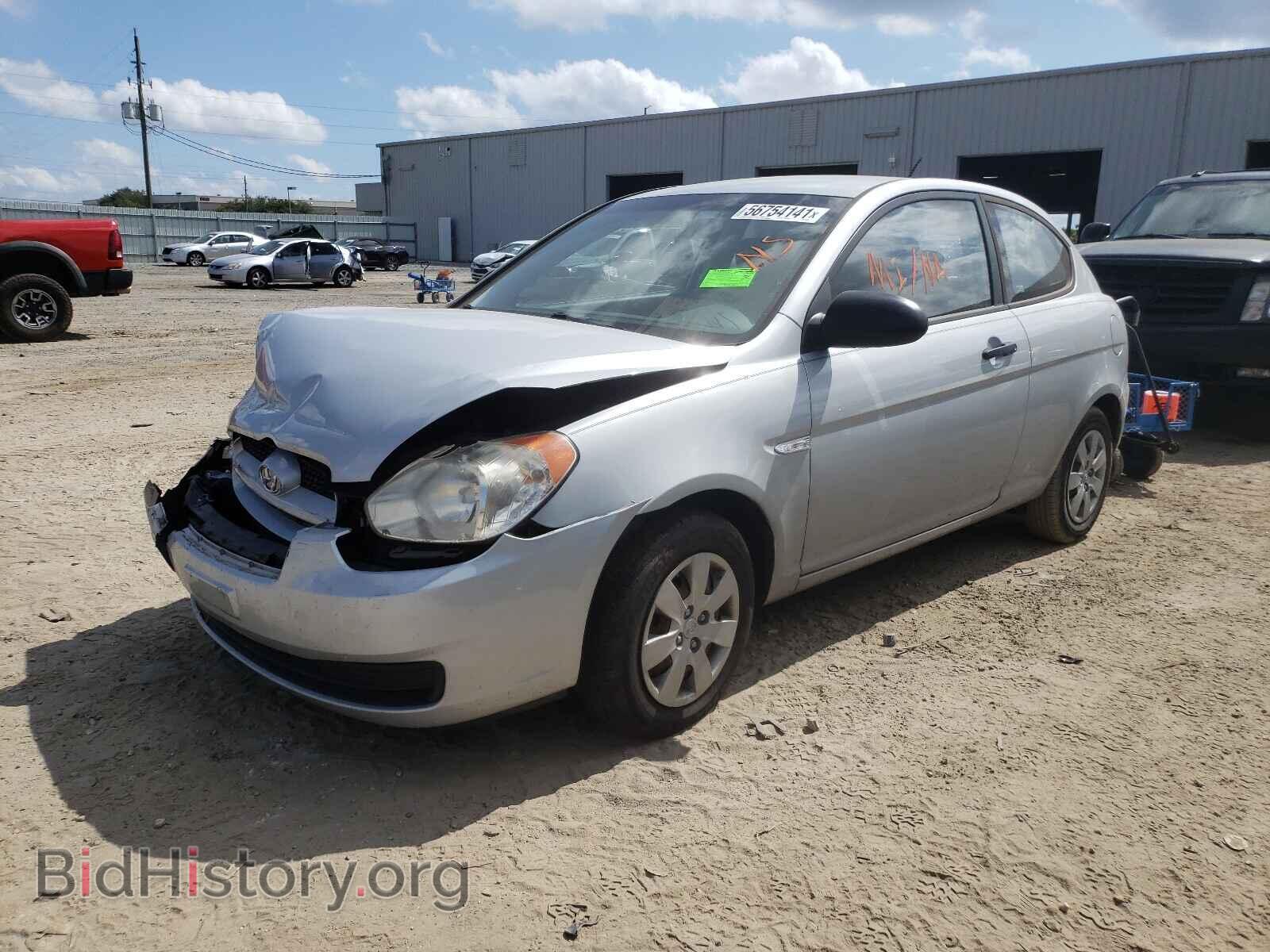 2008 HYUNDAI ACCENT - VIN: KMHCM36C98U070276 - Фото 2