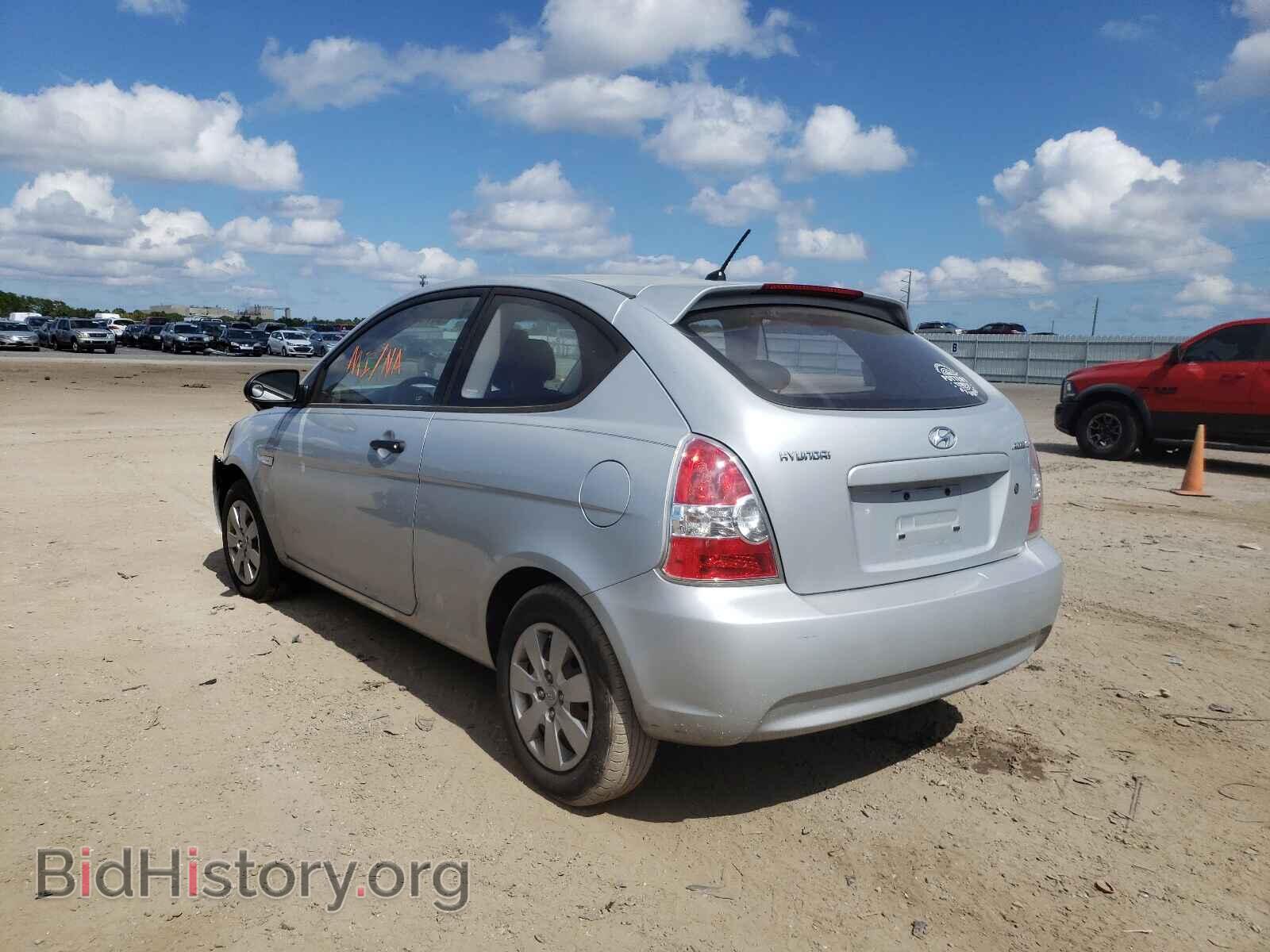 2008 HYUNDAI ACCENT - VIN: KMHCM36C98U070276 - Фото 3