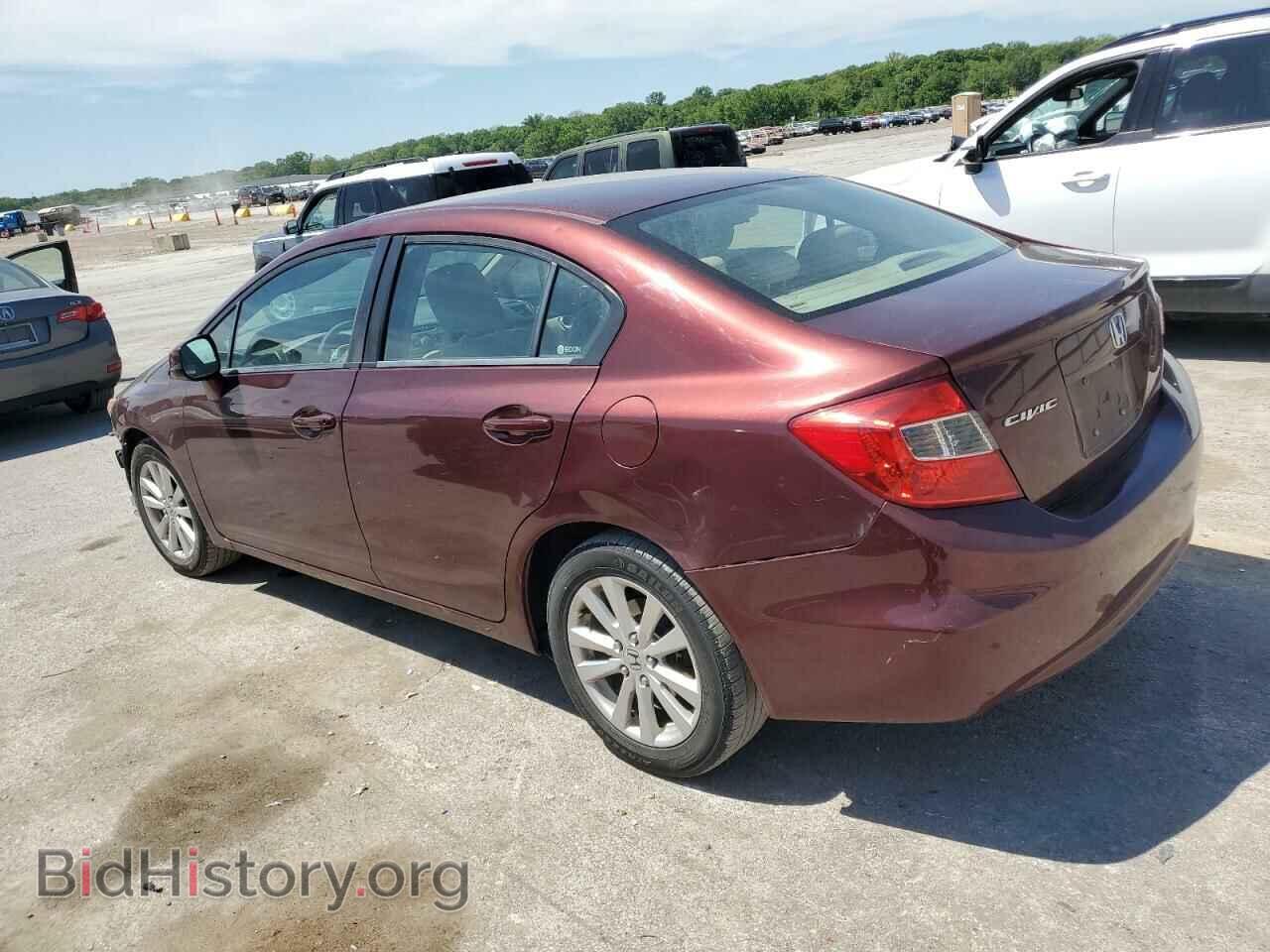 2012 HONDA CIVIC - VIN: 19XFB2F87CE053545 - Фото 2