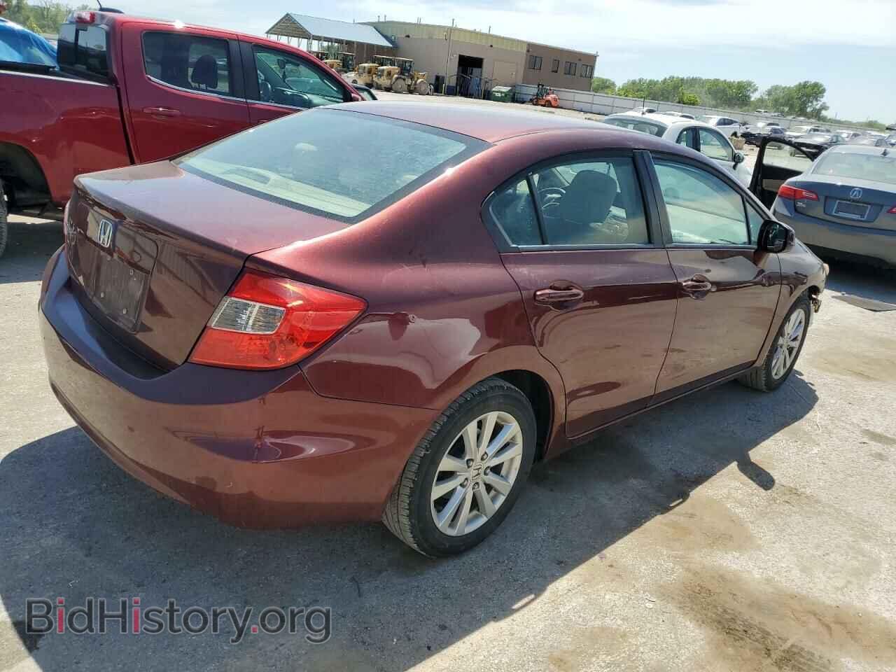2012 HONDA CIVIC - VIN: 19XFB2F87CE053545 - Фото 3