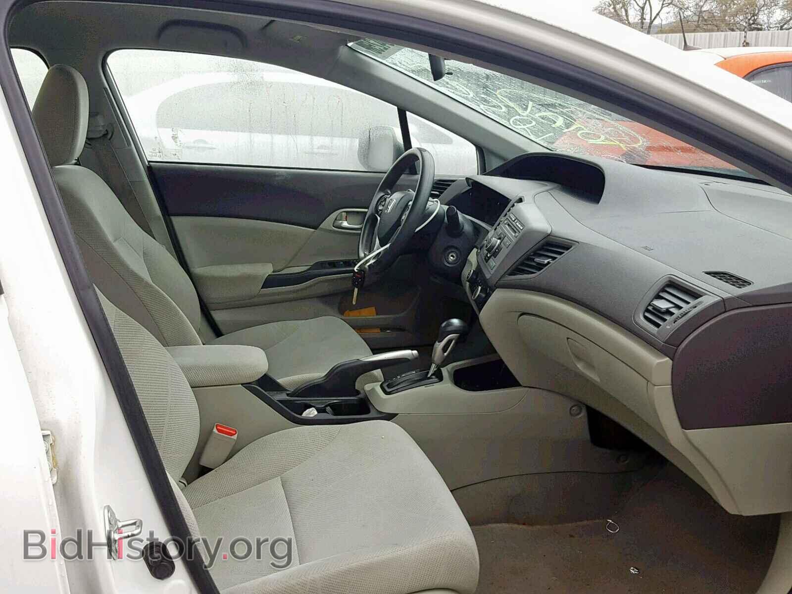 2012 HONDA CIVIC LX - VIN: 2HGFB2F5XCH595721 - Фото 5