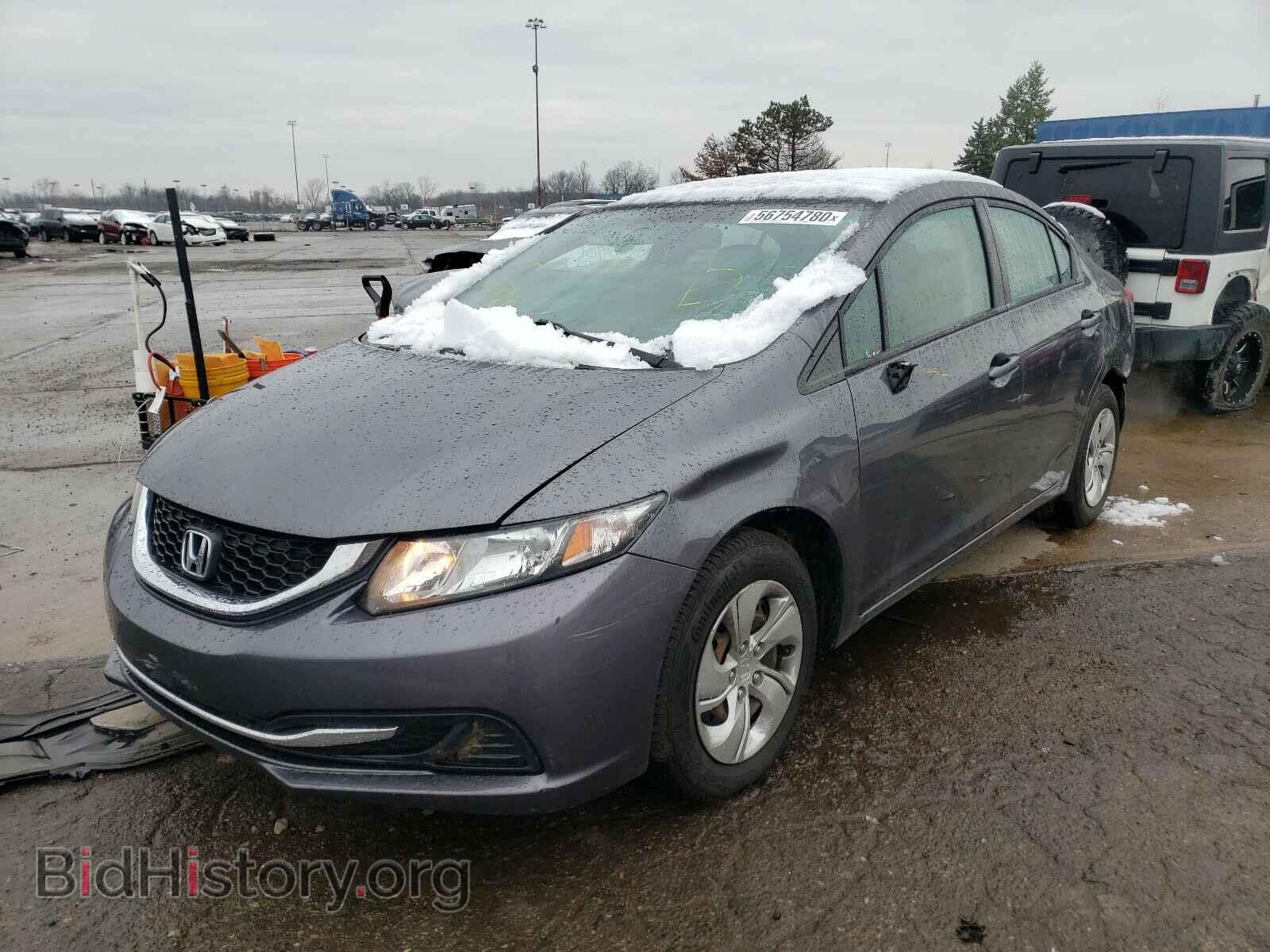 2014 HONDA CIVIC - VIN: 2HGFB2F53EH540661 - Фото 2