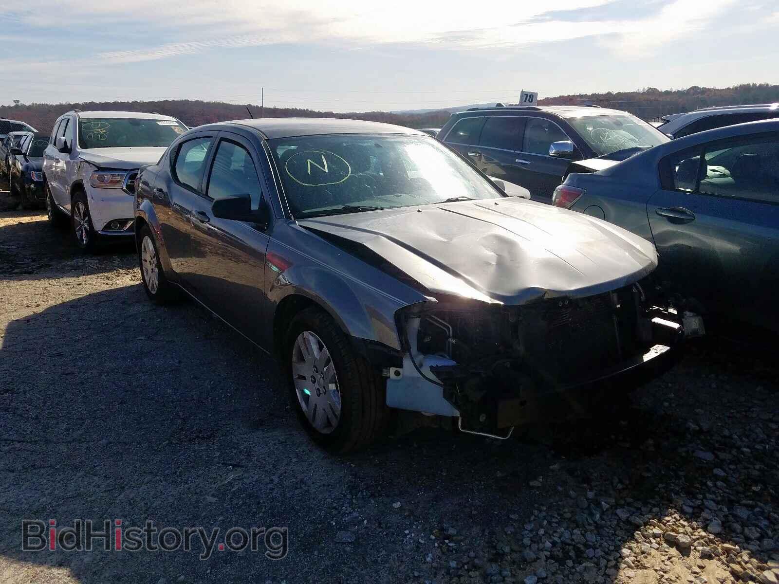 Photo 1C3CDZAB7CN270179 - DODGE AVENGER 2012