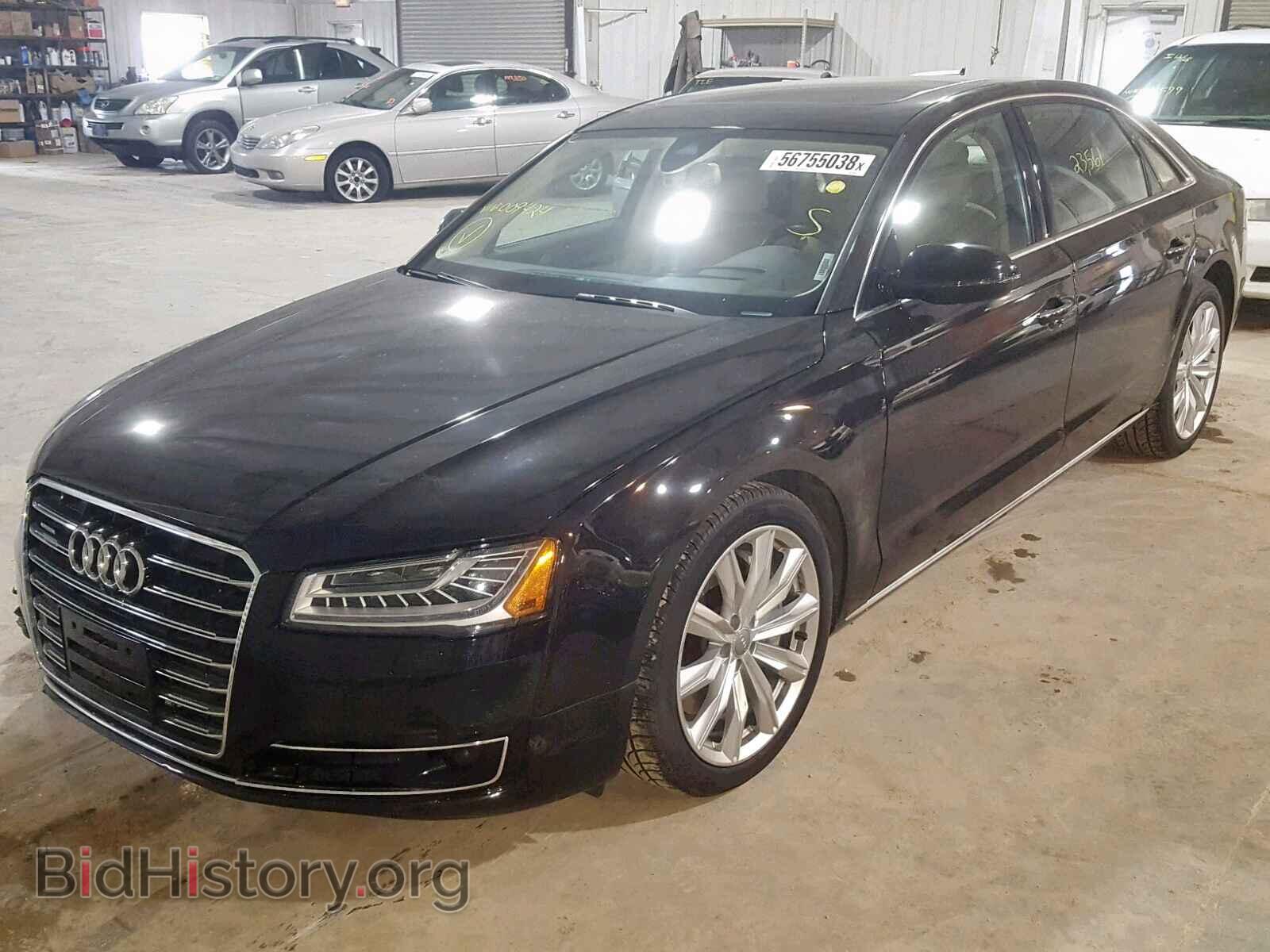 2016 AUDI A8 - VIN: WAU34AFD2GN009424 - Фото 2