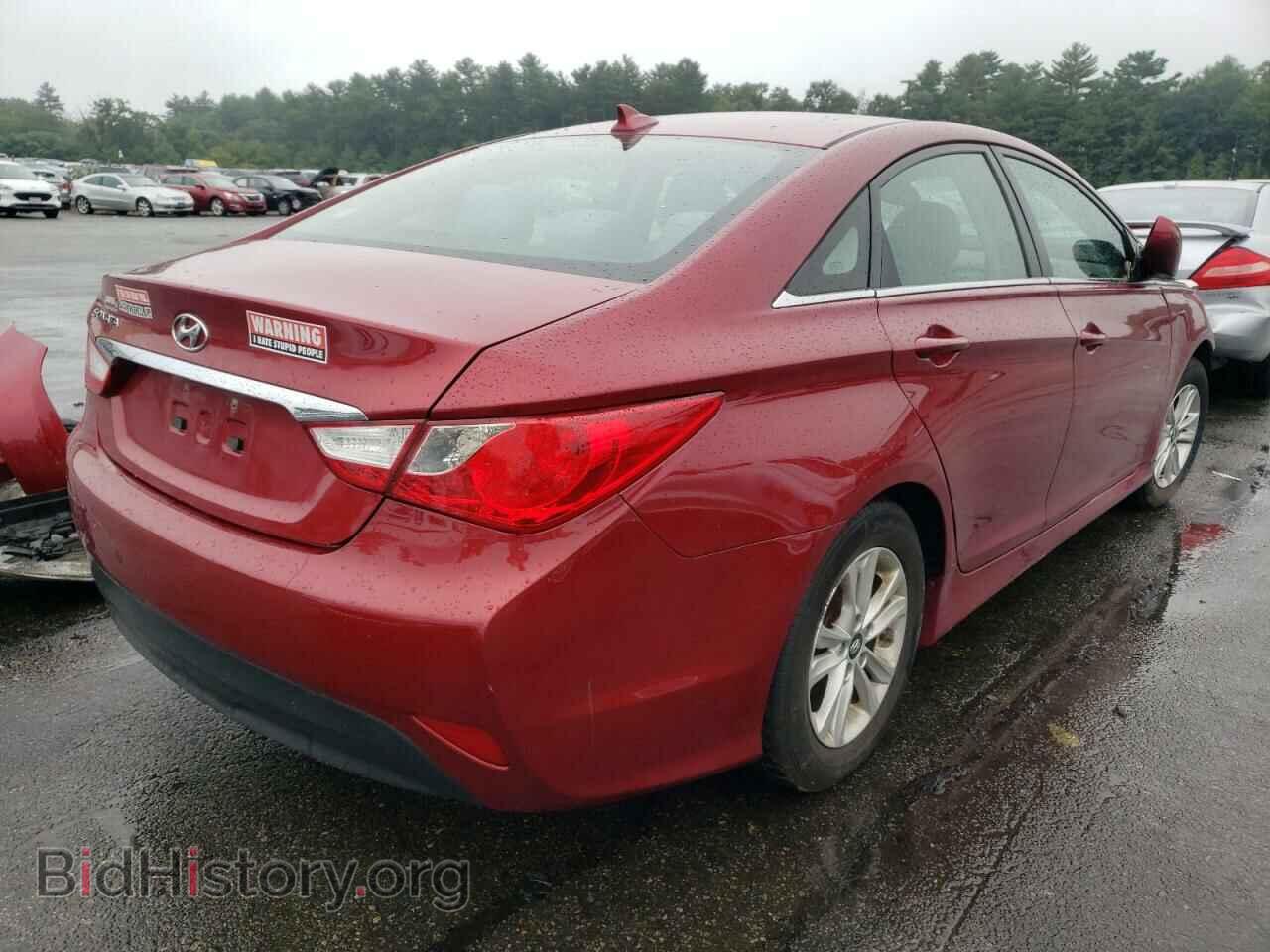 2014 HYUNDAI SONATA - VIN: 5NPEB4AC4EH856444 - Фото 4