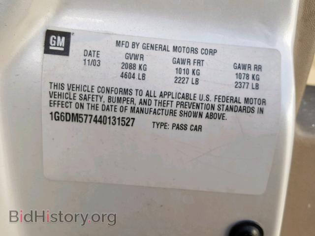 2004 CADILLAC CTS - VIN: 1G6DM577440131527 - Фото 10
