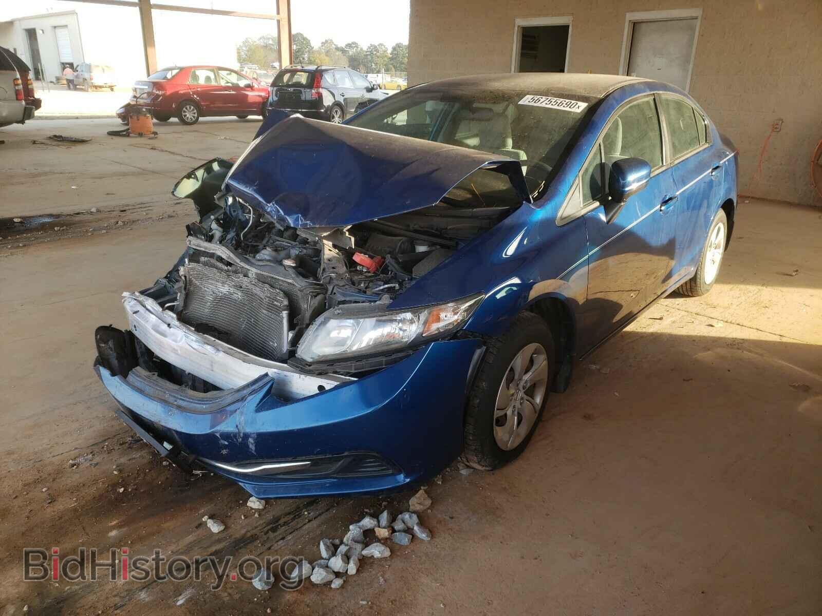 2014 HONDA CIVIC - VIN: 19XFB2F57EE045809 - Фото 2