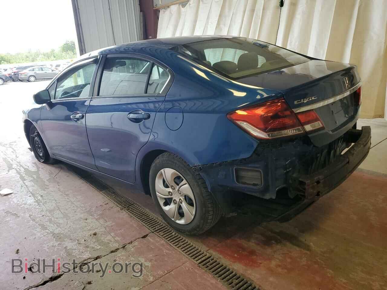 2014 HONDA CIVIC - VIN: 2HGFB2F57EH543854 - Фото 2