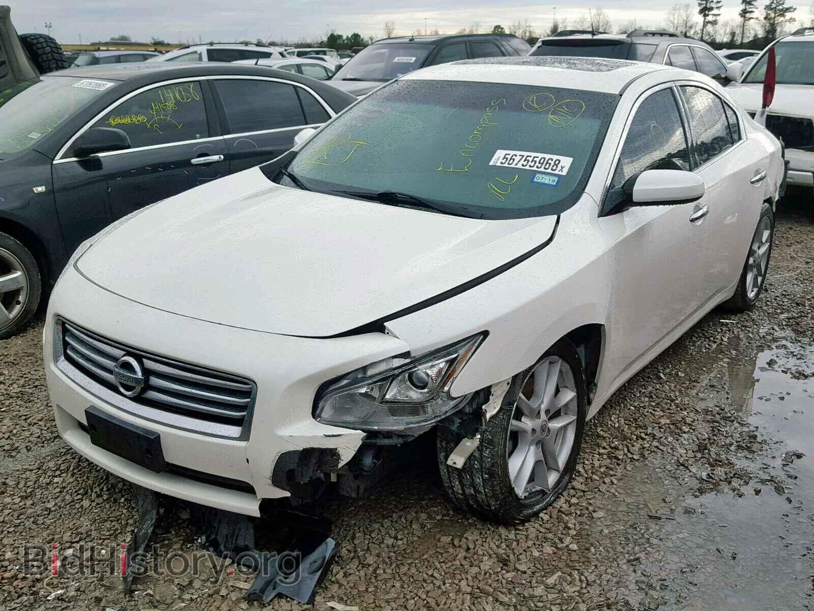 2014 NISSAN MAXIMA S - VIN: 1N4AA5AP1EC433879 - Фото 2