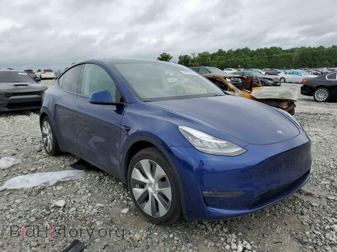2021 TESLA MODEL Y - VIN: 5YJYGAEE8MF193322 - Photo 4