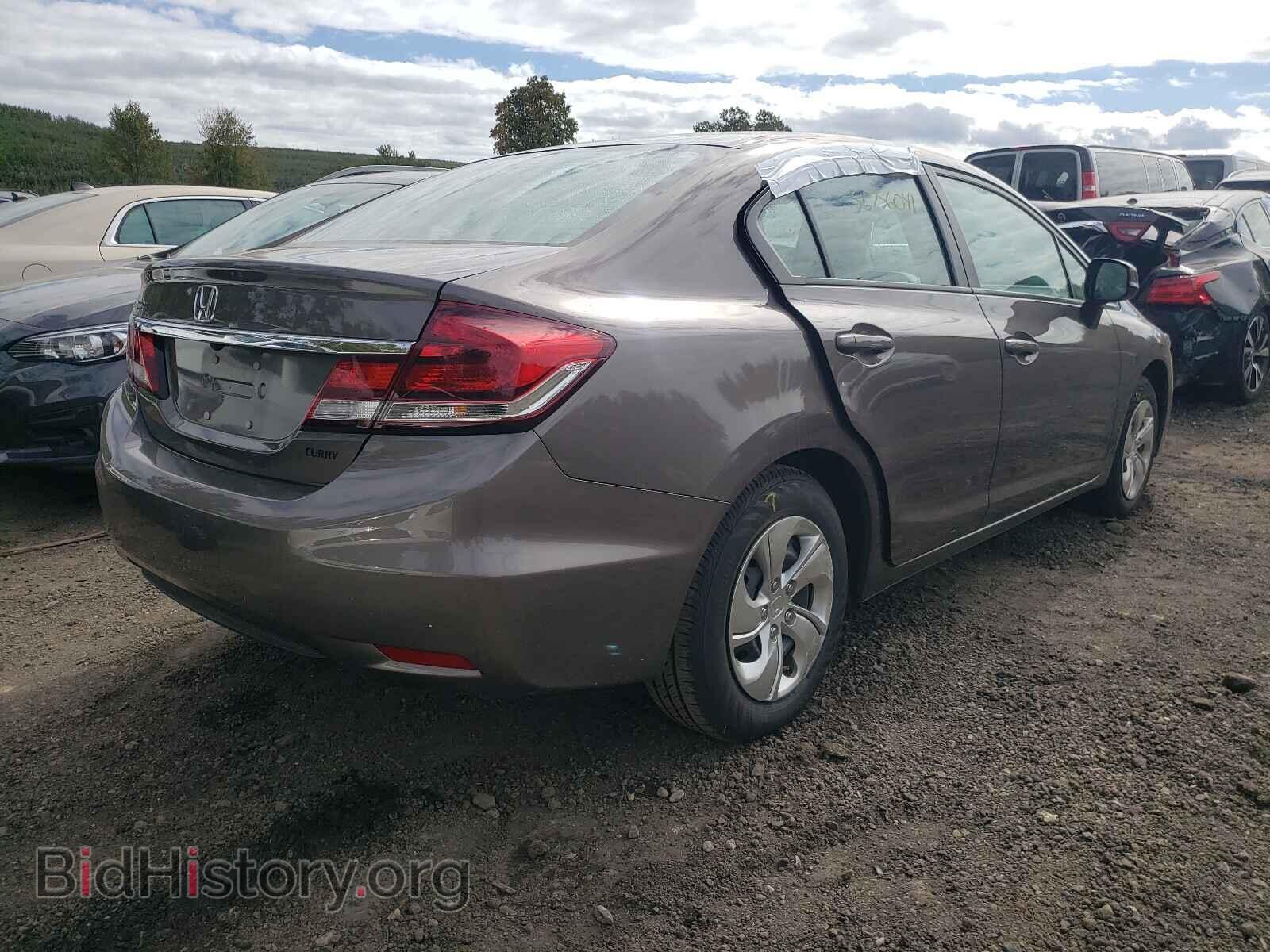 2013 HONDA CIVIC - VIN: 2HGFB2F56DH590033 - Фото 4