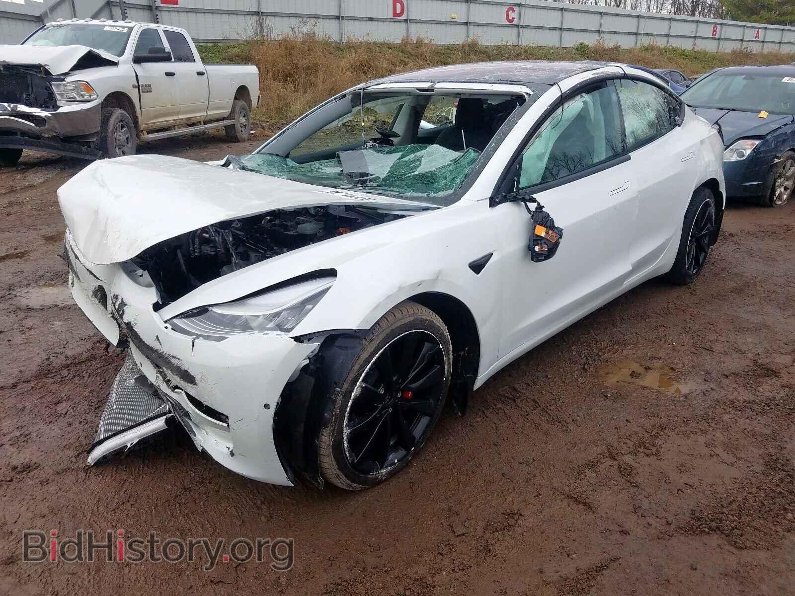 2018 TESLA MODEL 3 - VIN: 5YJ3E1EB5JF185874 - Photo 2