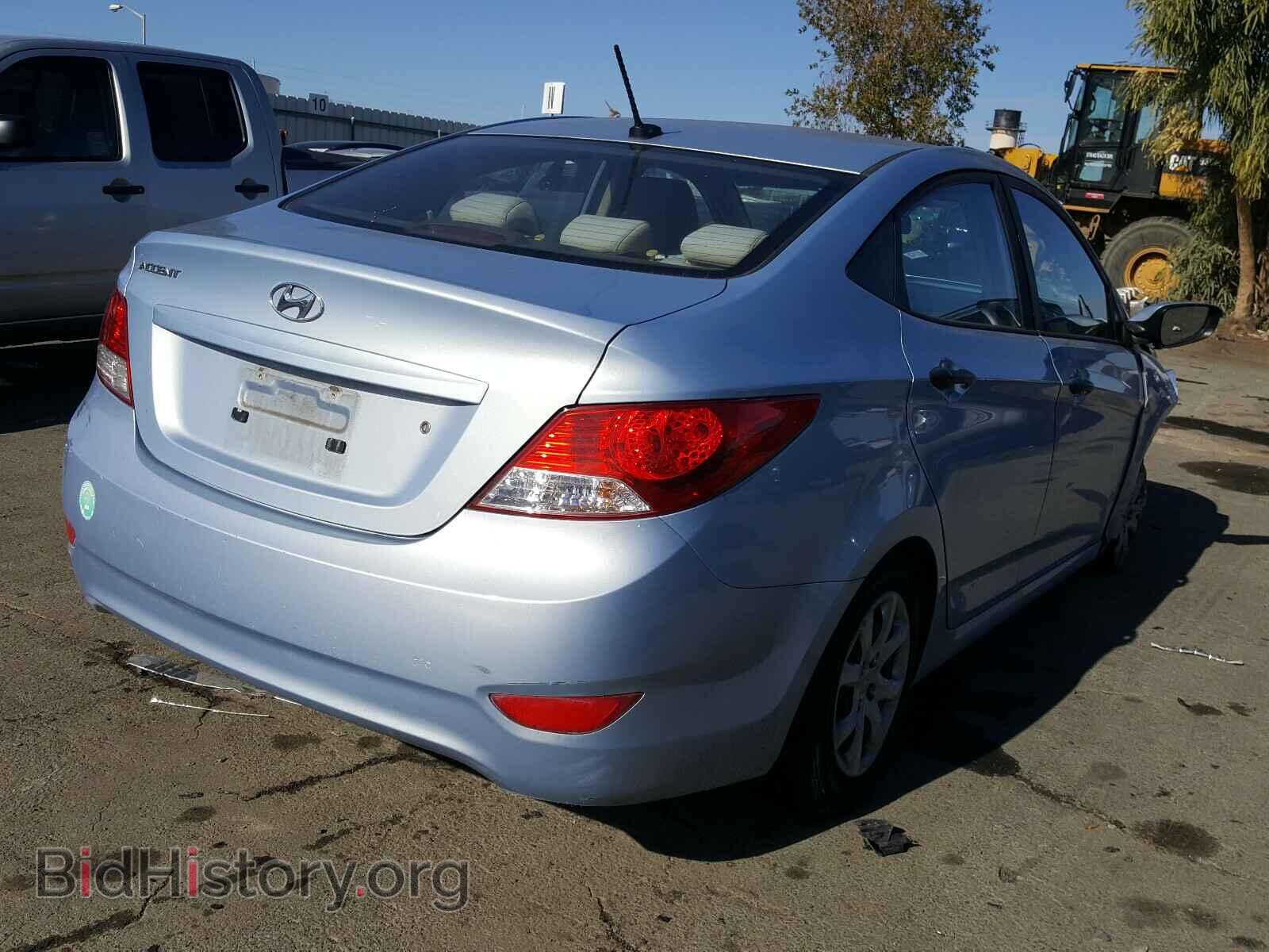 2012 HYUNDAI ACCENT - VIN: KMHCT4AE9CU059871 - Фото 4