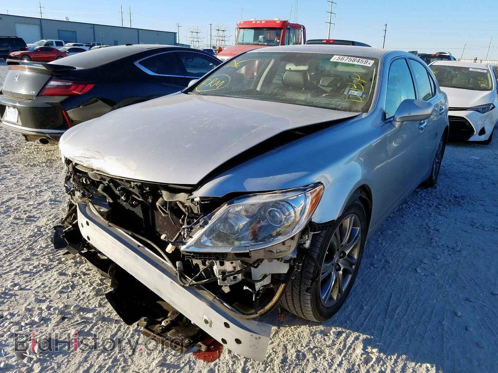 2008 LEXUS LS460 - VIN: JTHBL46F485066695 - Фото 2