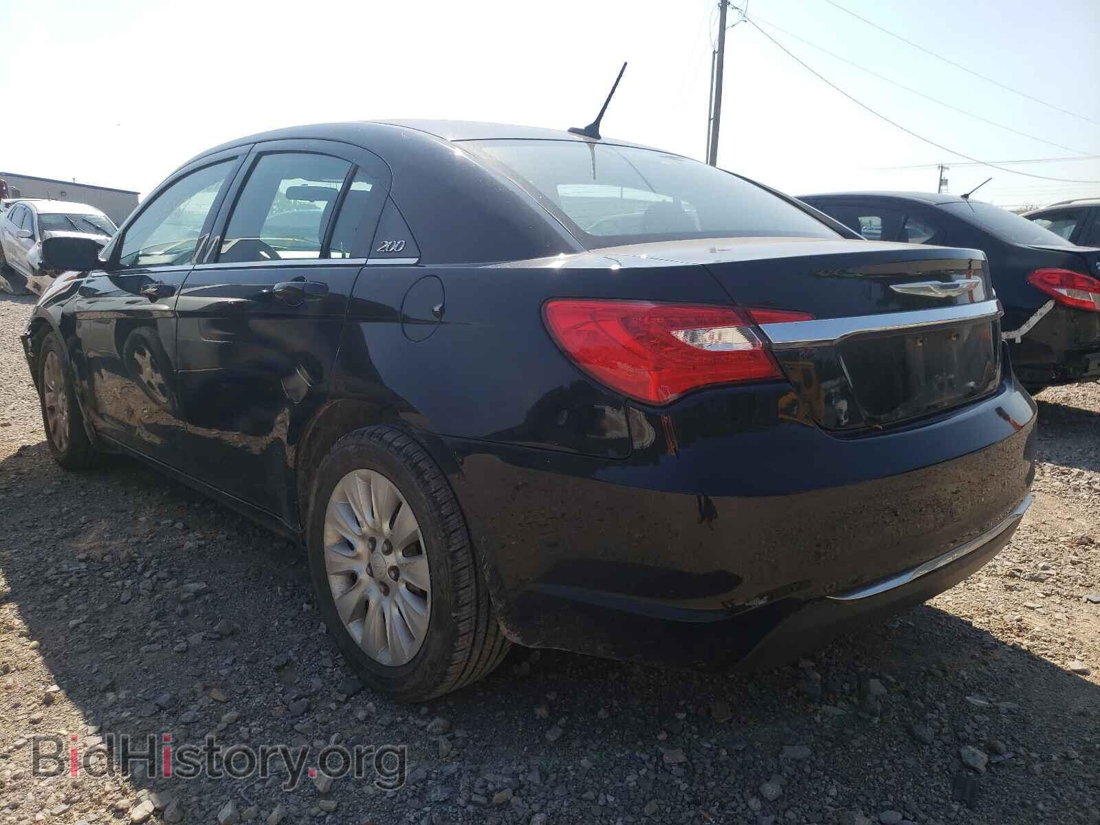 2012 CHRYSLER 200 - VIN: 1C3CCBABXCN127365 - Фото 3