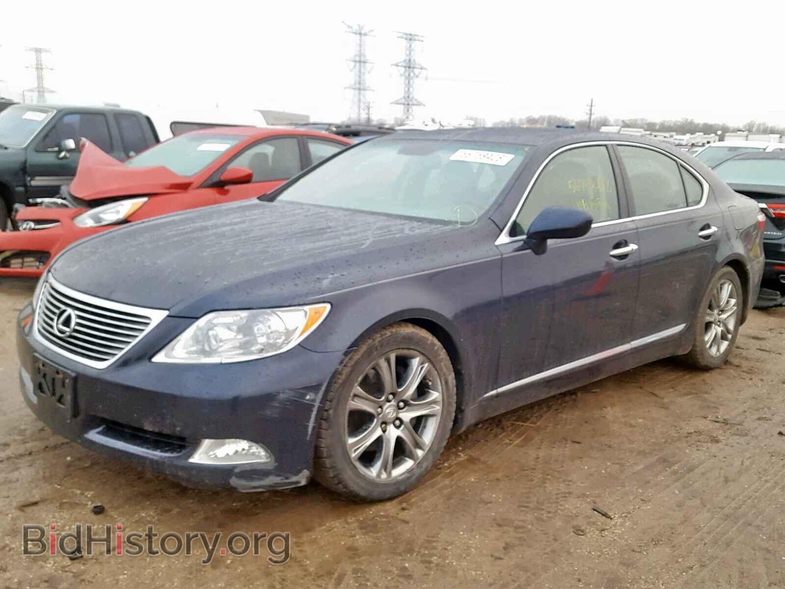 2007 LEXUS LS460 - VIN: JTHBL46F375043990 - Фото 2