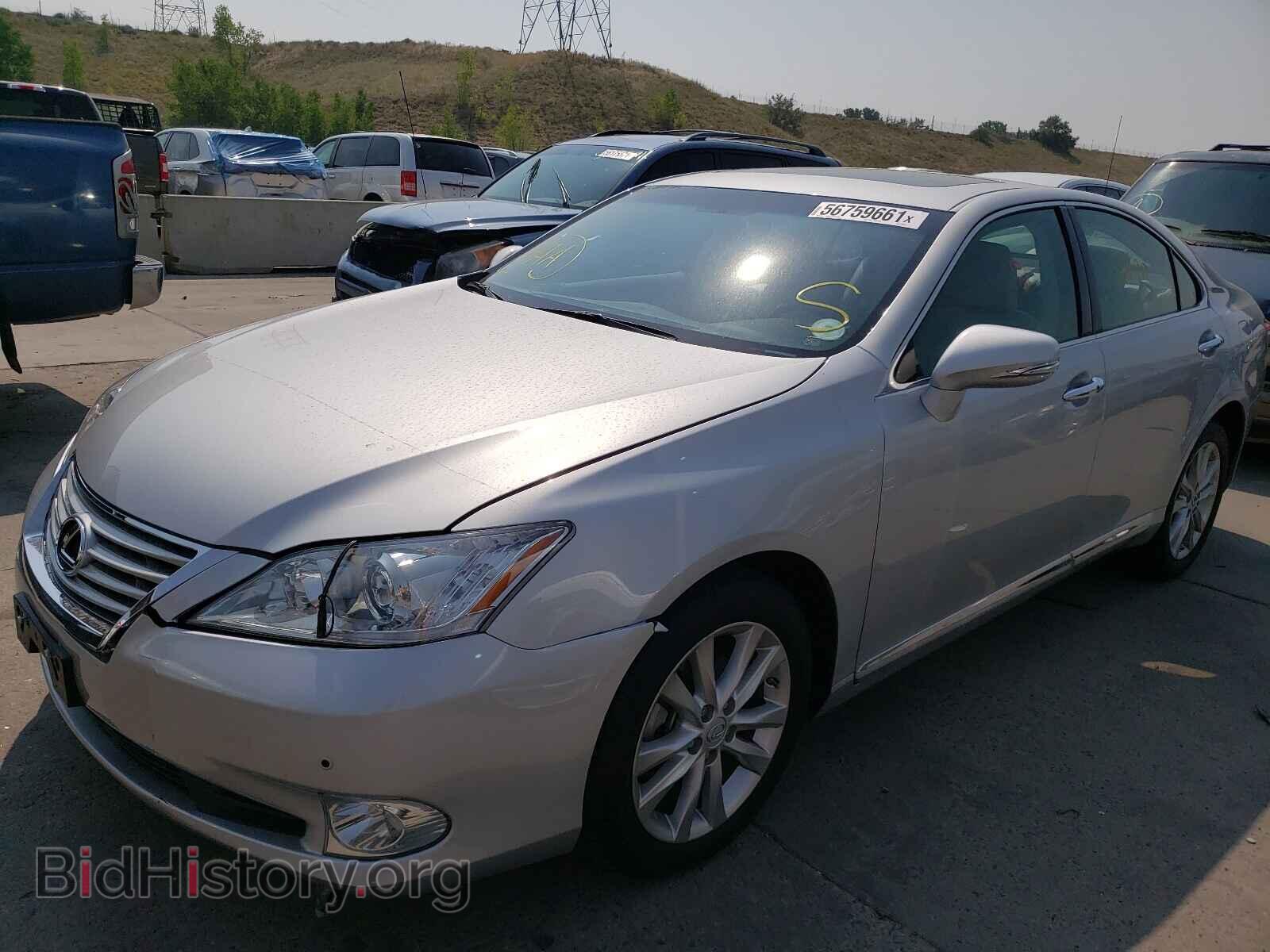 2011 LEXUS ES350 - VIN: JTHBK1EG2B2420363 - Фото 2