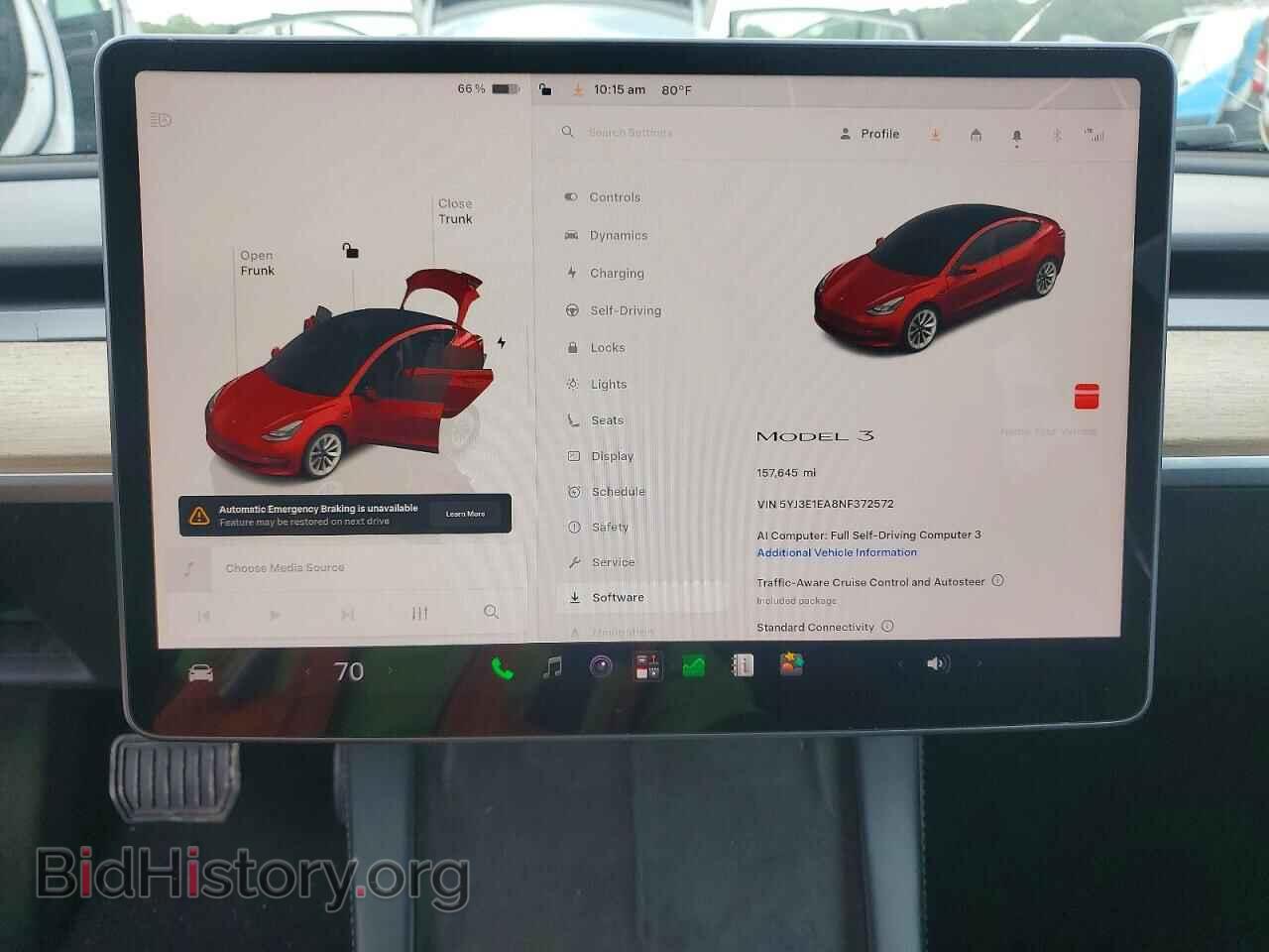 2022 TESLA MODEL 3 - VIN: 5YJ3E1EA8NF372572 - Фото 9