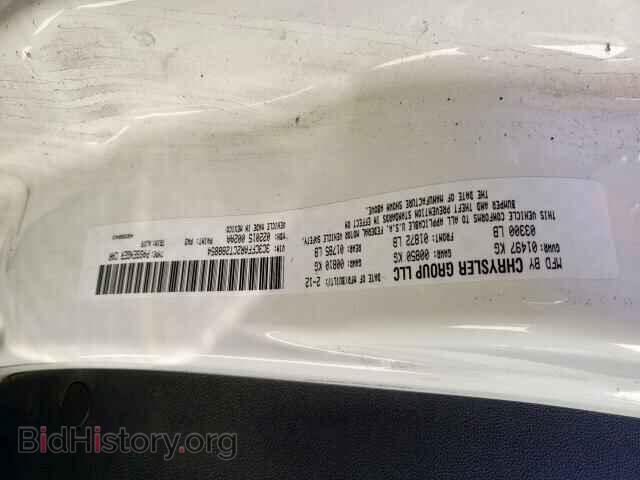 2012 FIAT 500 - VIN: 3C3CFFAR2CT288854 - Фото 10