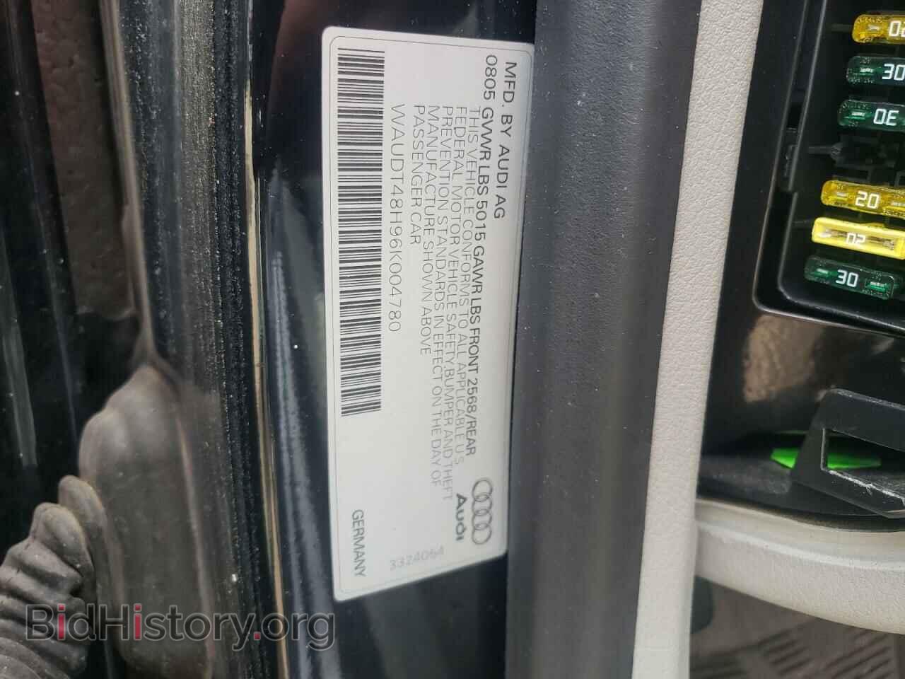 2006 AUDI A4 - VIN: WAUDT48H96K004780 - Фото 12
