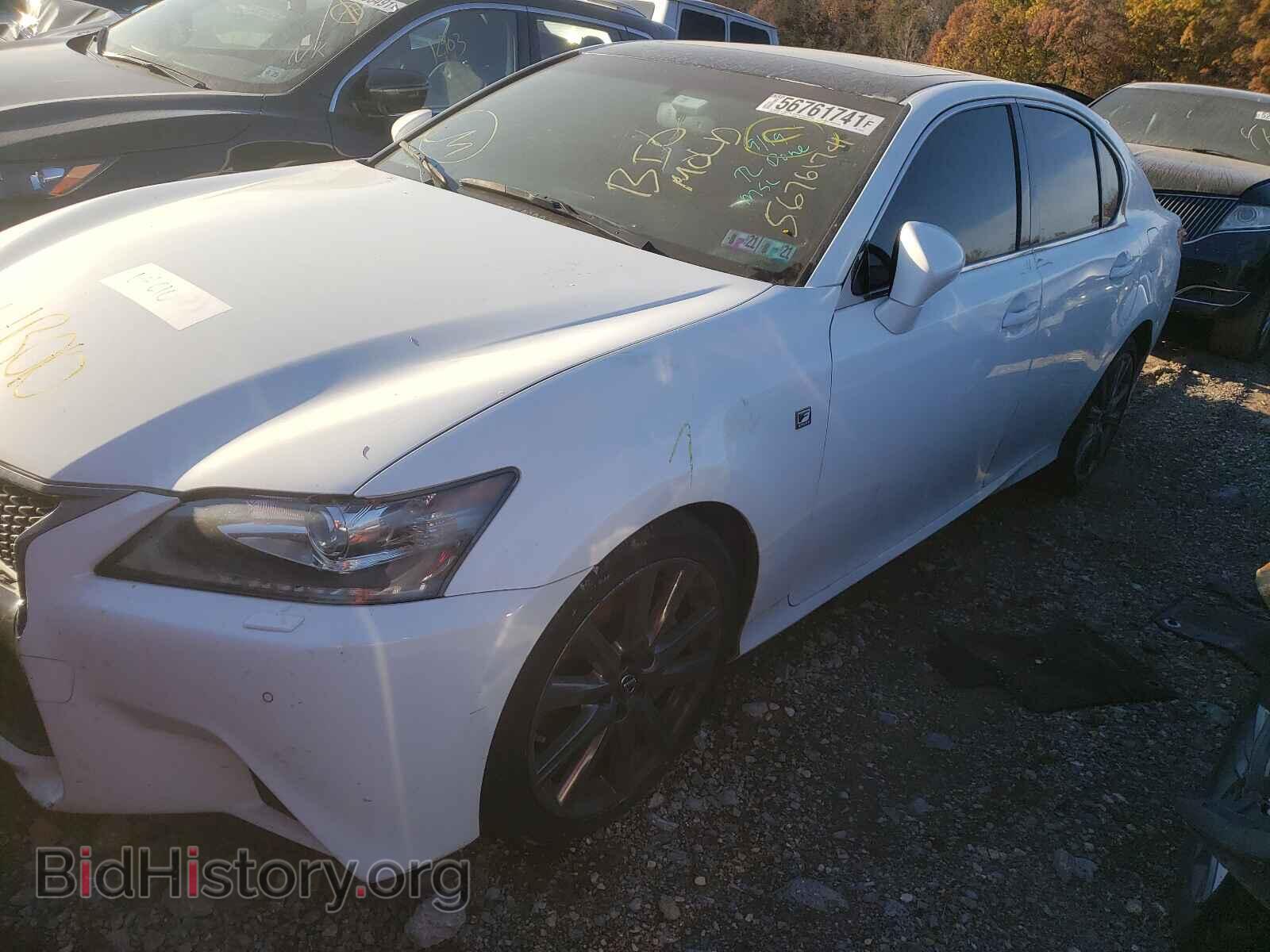 2014 LEXUS GS350 - VIN: JTHCE1BL2E5026233 - Фото 2