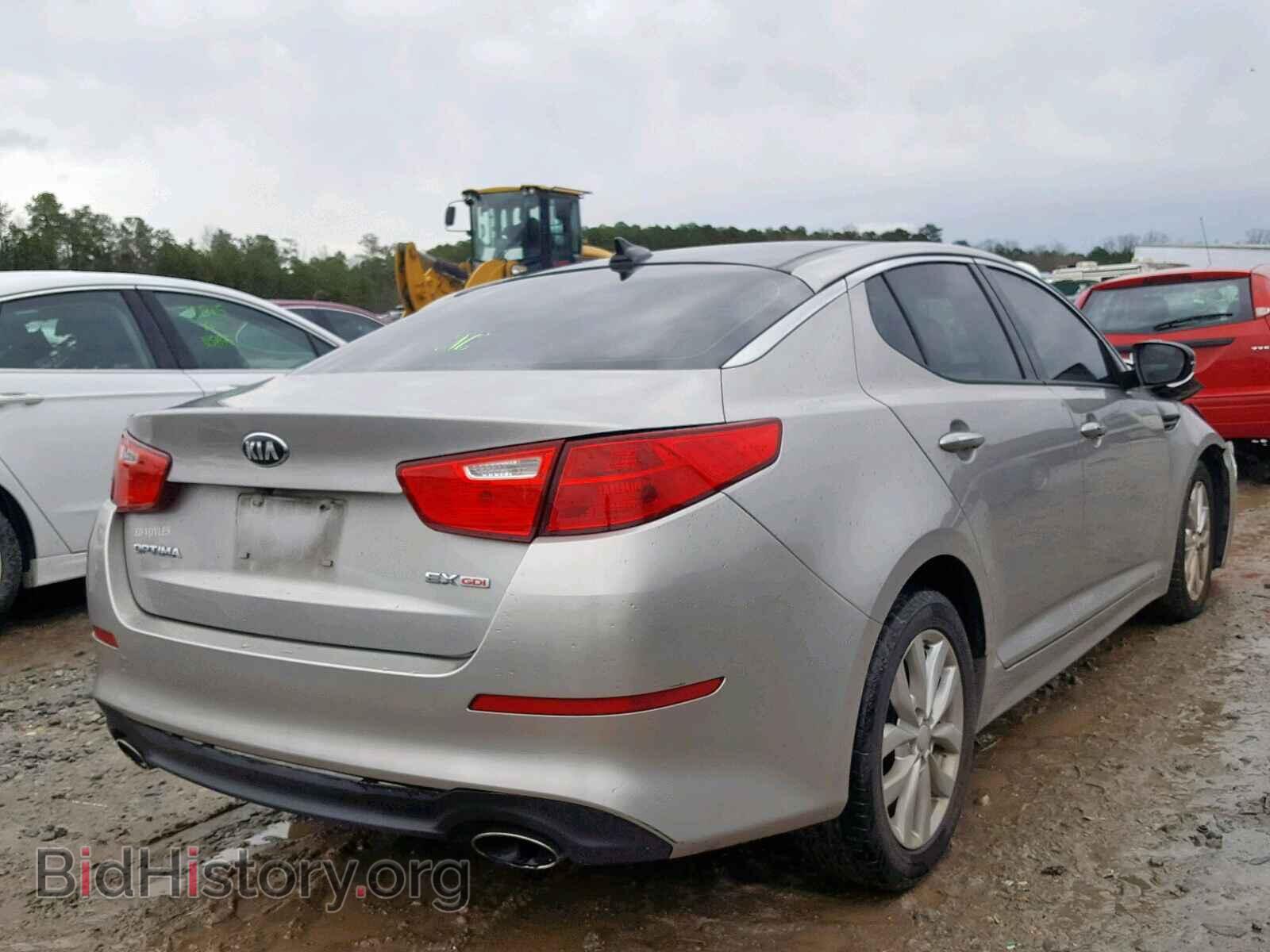 2014 KIA OPTIMA - VIN: 5XXGN4A75EG320245 - Фото 4
