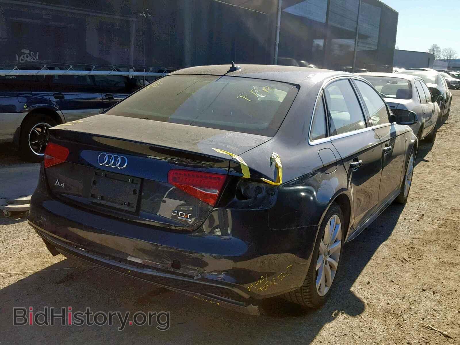 2014 AUDI A4 - VIN: WAUBFAFL5EN034456 - Фото 4