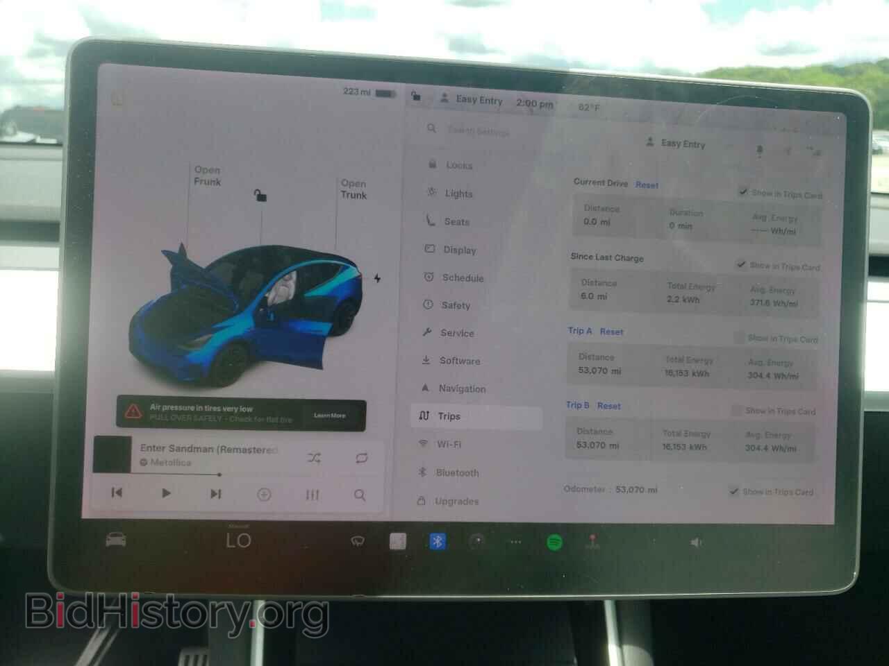 2020 TESLA MODEL Y - VIN: 5YJYGDEE4LF046401 - Photo 9