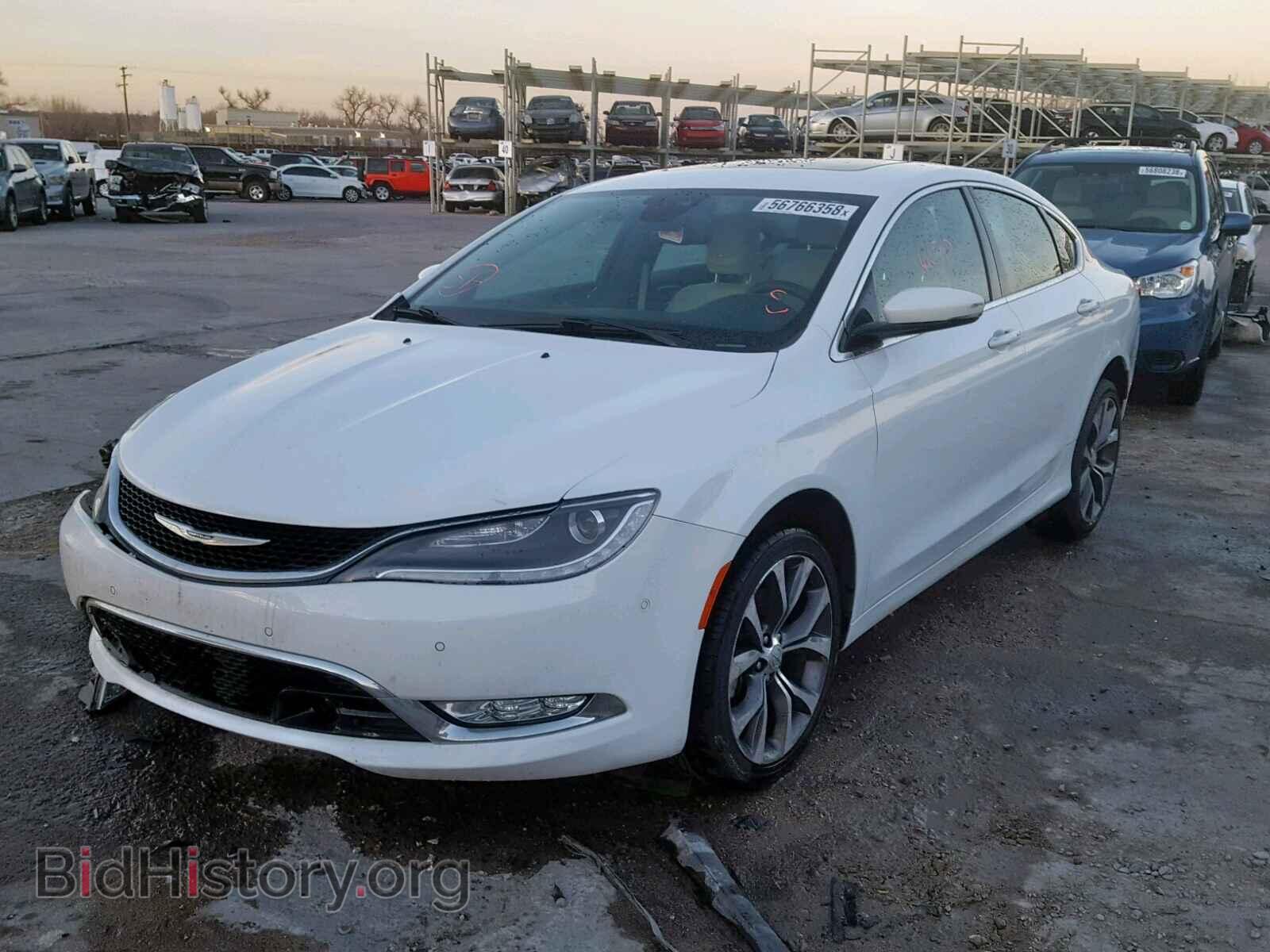 2015 CHRYSLER 200 - VIN: 1C3CCCEG1FN540582 - Фото 2