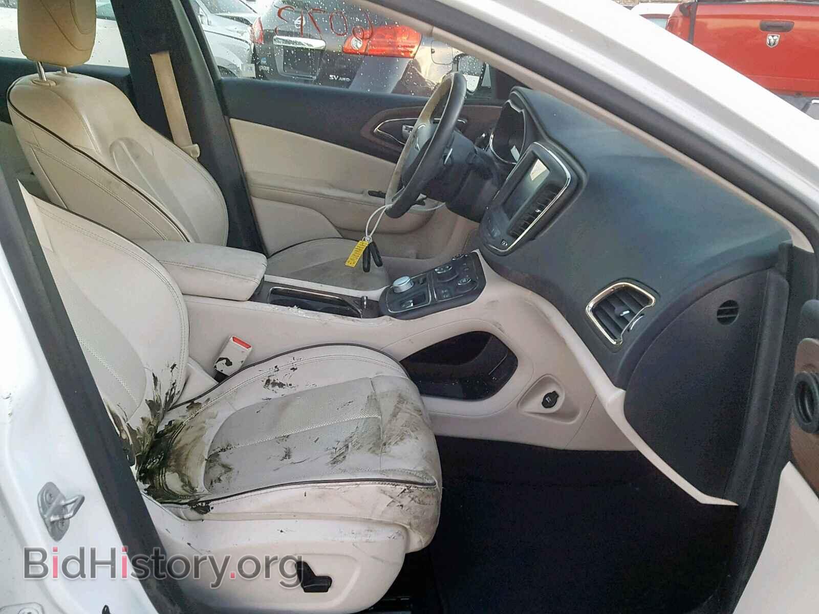 2015 CHRYSLER 200 - VIN: 1C3CCCEG1FN540582 - Фото 5