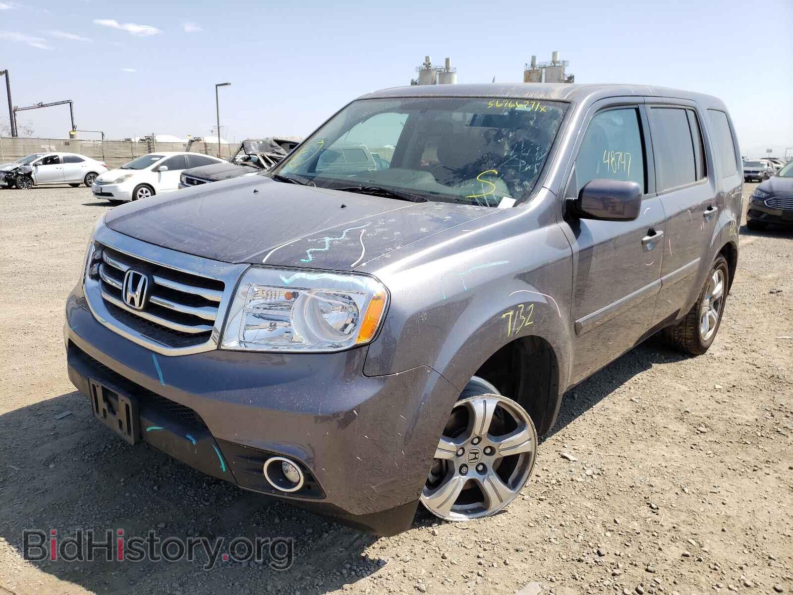 2015 HONDA PILOT - VIN: 5FNYF3H58FB028691 - Фото 2