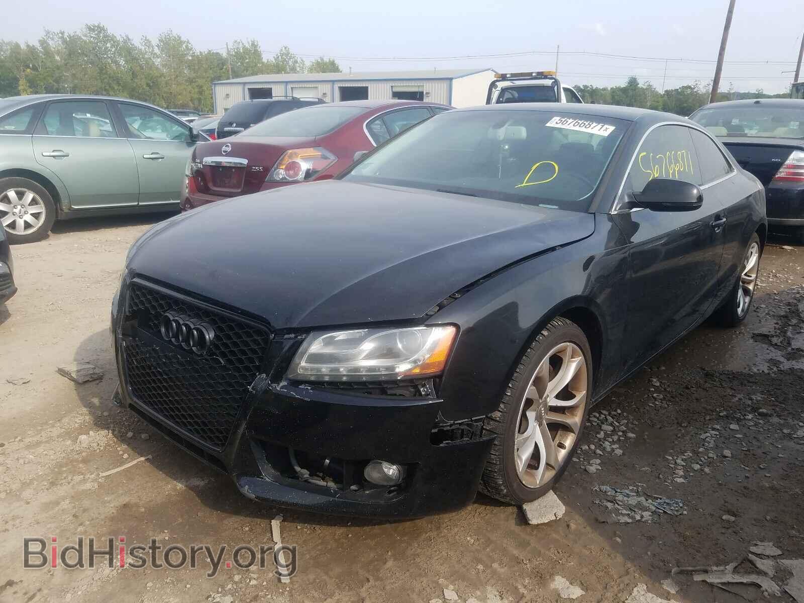 2011 AUDI A5 - VIN: WAULFAFR0BA015583 - Фото 2