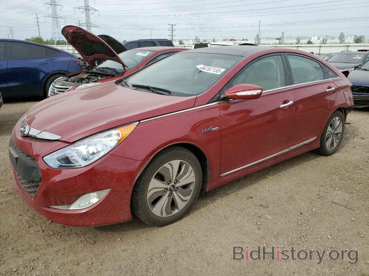 Photo KMHEC4A45FA128528 - HYUNDAI SONATA 2015