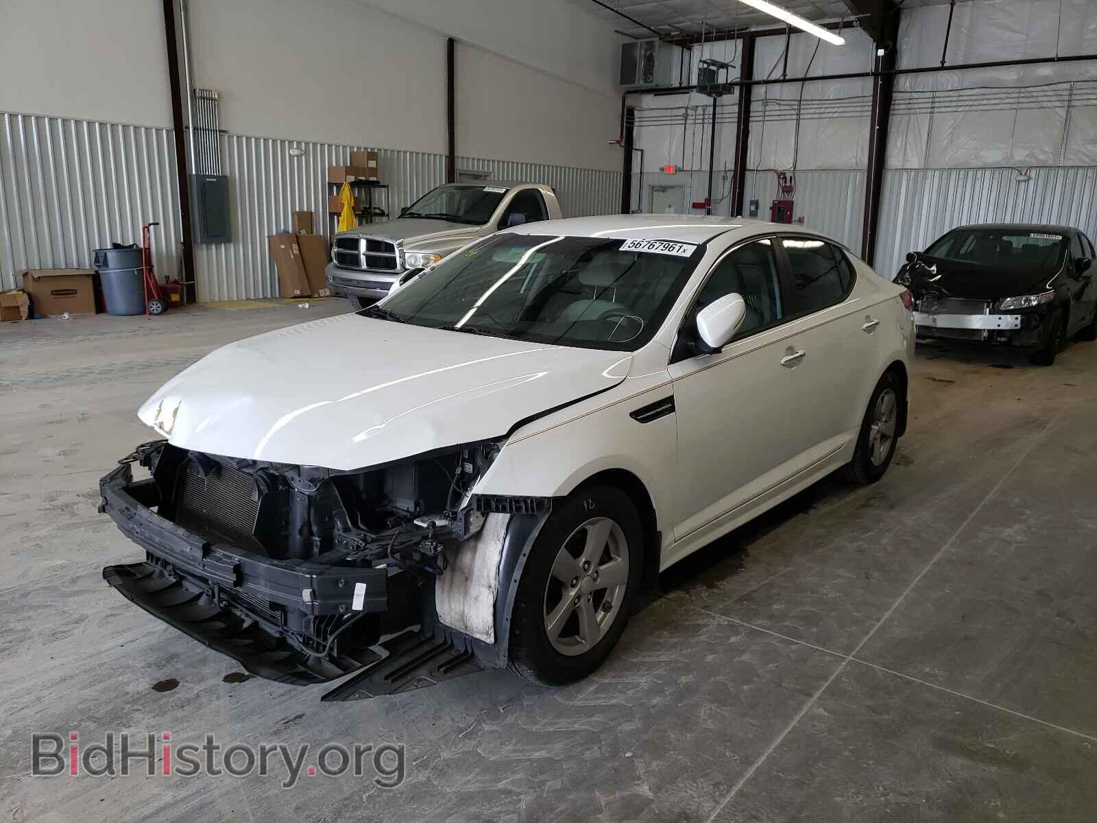 2014 KIA OPTIMA - VIN: 5XXGM4A70EG310032 - Фото 2
